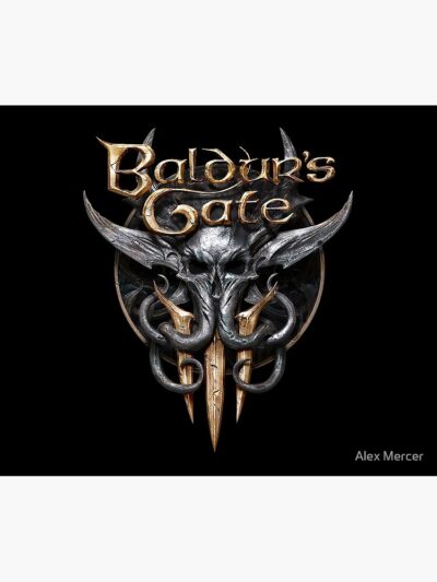 Baldur'S Gate Iii Tapestry Official Baldurs Gate 3 Merch