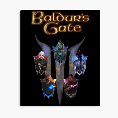 Game - Baldur'S Gate Poster Official Baldurs Gate 3 Merch