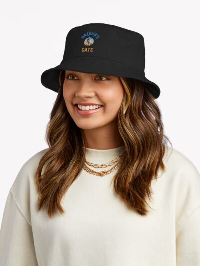 Adventure Awaits At Baldur'S Gate Bucket Hat Official Baldurs Gate 3 Merch