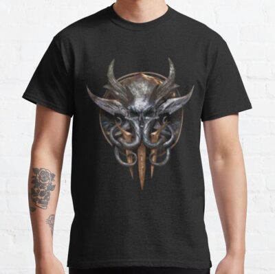 Baldur'S Gate 3 - Custom Logo T-Shirt Official Baldurs Gate 3 Merch