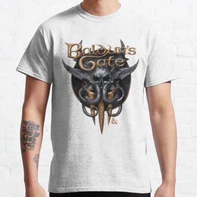 Dungeons And Dragons Baldur'S Gate Iii Big Chest Emblem T-Shirt Official Baldurs Gate 3 Merch