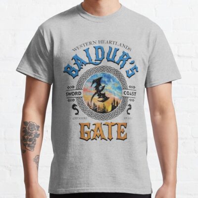 Adventure Awaits At Baldur'S Gate T-Shirt Official Baldurs Gate 3 Merch