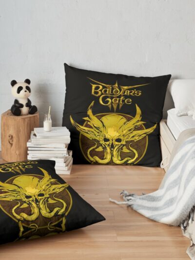 Game - Baldur'S Gate Throw Pillow Official Baldurs Gate 3 Merch