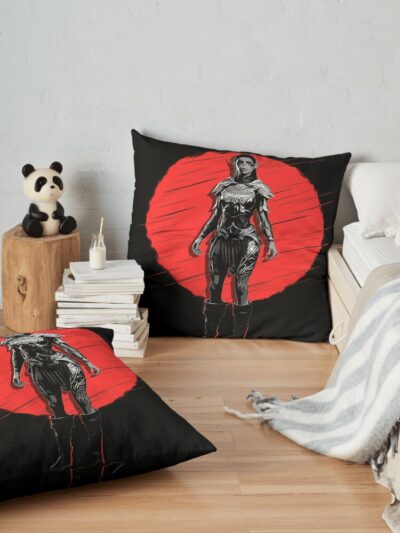 Laezel - Baldur'S Gate 3 Throw Pillow Official Baldurs Gate 3 Merch