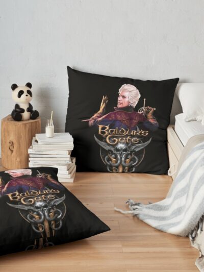 Game - Baldur'S Gate Throw Pillow Official Baldurs Gate 3 Merch