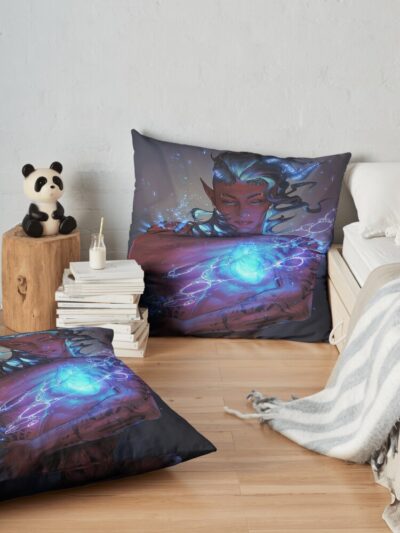 Baldur'S Gate 3 Throw Pillow Official Baldurs Gate 3 Merch