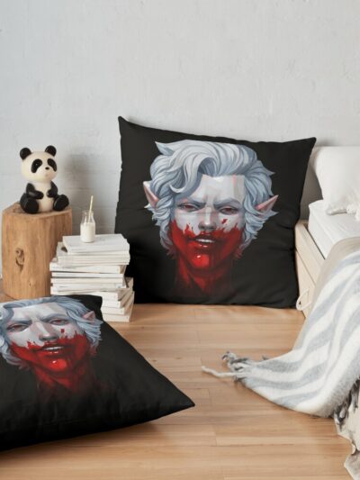 Baldur'S Gate 3 Throw Pillow Official Baldurs Gate 3 Merch