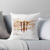 Baldur'S Gate 3 Throw Pillow Official Baldurs Gate 3 Merch