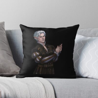 Baldur'S Gate 3 Throw Pillow Official Baldurs Gate 3 Merch