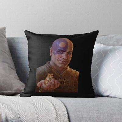 Baldur'S Gate 3 Throw Pillow Official Baldurs Gate 3 Merch