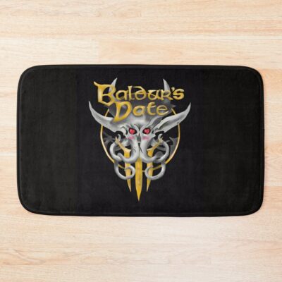 Baldur'S Date Bath Mat Official Baldurs Gate 3 Merch