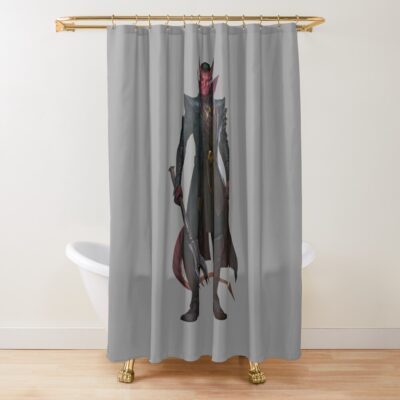 Baldur'S Gate 3 Shower Curtain Official Baldurs Gate 3 Merch