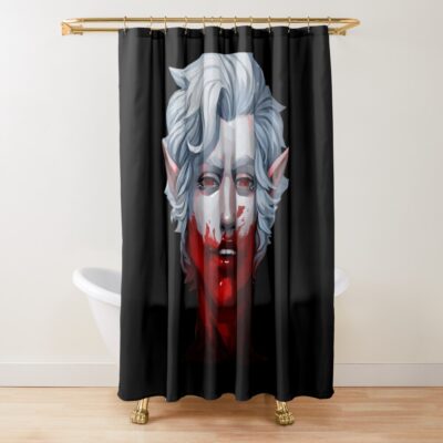 Baldur'S Gate 3 Shower Curtain Official Baldurs Gate 3 Merch