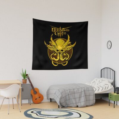 Game - Baldur'S Gate Tapestry Official Baldurs Gate 3 Merch