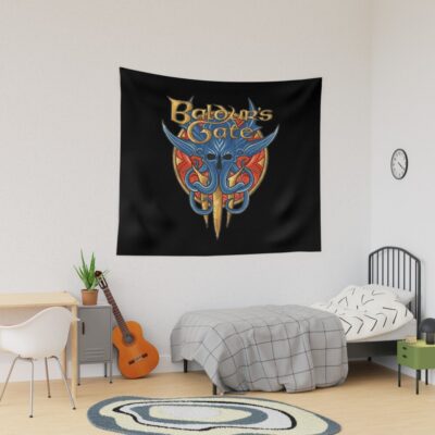 Game - Baldur'S Gate Tapestry Official Baldurs Gate 3 Merch